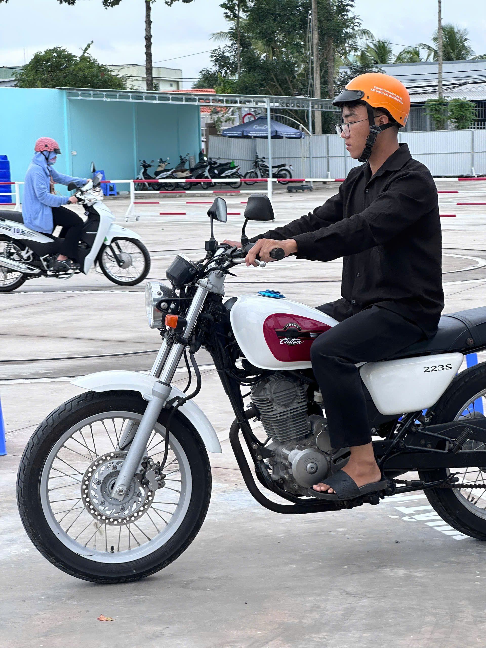 Sân tập lái xe chuẩn sát hạch